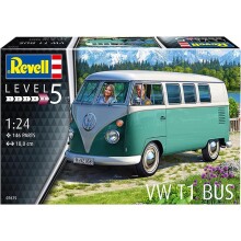 Revell Maket Minibüs 1:24 Ölçek VW T1 Bus - Revell