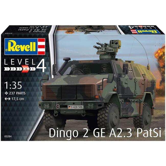 Revell Maket Panzer 1:35 Ölçek Dingo 2 GE A2.3 PatSi - 1