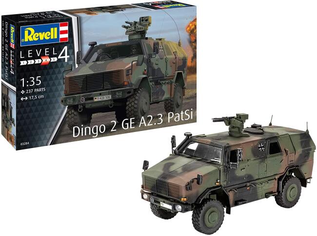 Revell Maket Panzer 1:35 Ölçek Dingo 2 GE A2.3 PatSi - 2