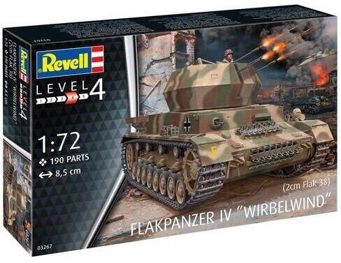 Revell Maket Panzer 1:72 Ölçek Flakpanzer IV Wirbelwind - 2