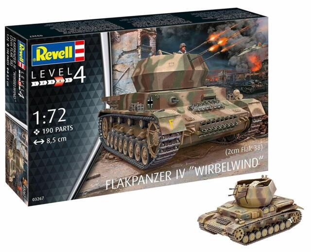 Revell Maket Panzer 1:72 Ölçek Flakpanzer IV Wirbelwind - 1