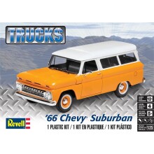 Revell Maket SUV 1:25 Ölçek 1966 Chevy Suburban - 1