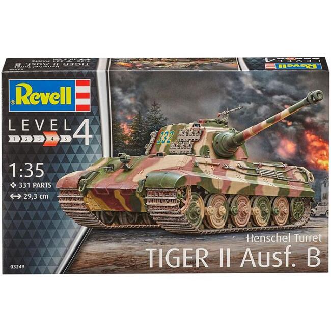 Revell Maket Tank 1:35 Ölçek Tiger II Ausf B - 3
