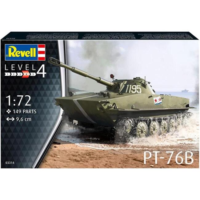 Revell Maket Tank 1:72 Ölçek PT-76B - 1