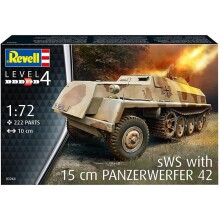 Revell Maket Tank 1:72 Ölçek sWS with 15 cm Panzerwerfer 42 - Revell