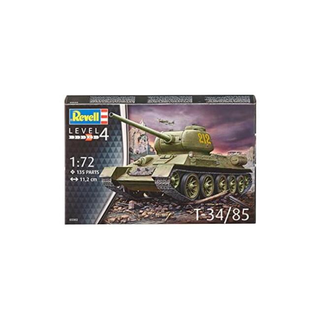 Revell Maket Tank 1:72 Ölçek T34/85 - 1
