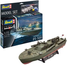 Revell Maket Tekne 1:72 Ölçek Patrol Torpedo Boat PT-109 Boyalı Set - REVELL (1)