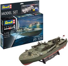 Revell Maket Tekne 1:72 Ölçek Patrol Torpedo Boat PT-109 Boyalı Set - Revell (1)