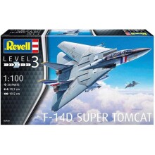 Revell Maket Uçak 1:100 Ölçek Super Tomcat F-14D - REVELL
