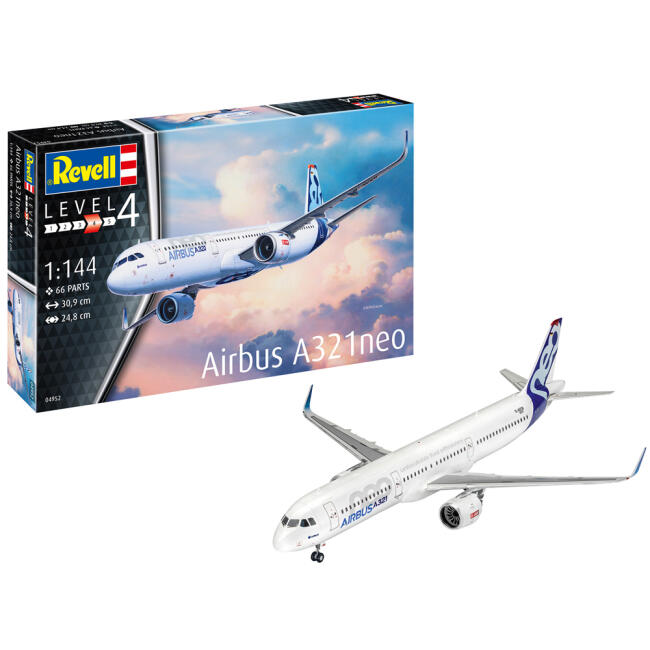 Revell Maket Uçak 1:144 Ölçek Airbus A321neo - 2