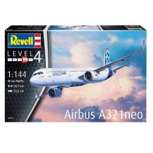 Revell Maket Uçak 1:144 Ölçek Airbus A321neo - Revell