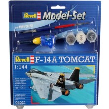 Revell Maket Uçak 1:144 Ölçek F-14A Tomcat Boyalı Set - Revell