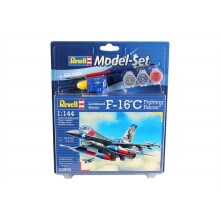 Revell Maket Uçak 1:144 Ölçek F-16C Fighting Falcon Boyalı Set - Revell