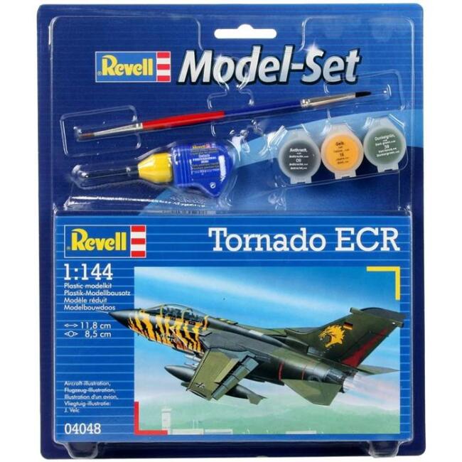 Revell Maket Uçak 1:144 Ölçek Tornado ECR Boyalı Set - 1