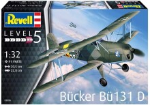 Revell Maket Uçak 1:32 Ölçek Bücker Bü131 D - Revell (1)