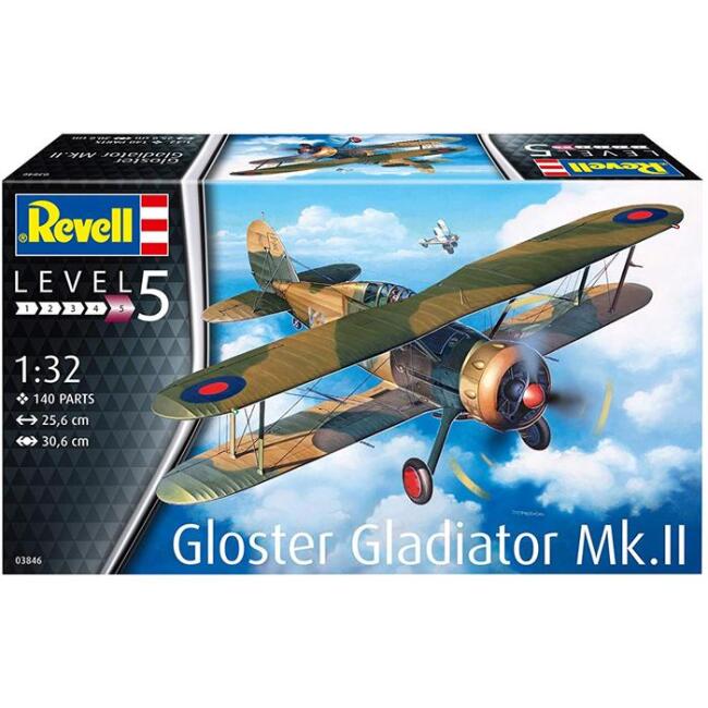 Revell Maket Uçak 1:32 Ölçek Gloster Gladiator Mk.II - 1