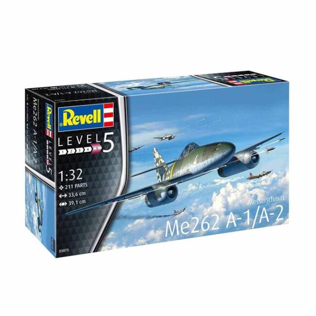 Revell Maket Uçak 1:32 Ölçek Messerschmitt Me262 A-1/A-2 - 1