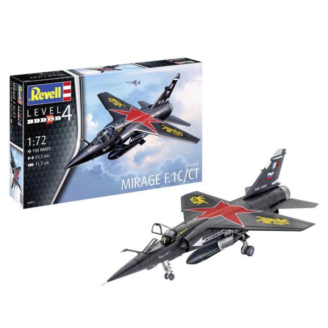 Revell Maket Uçak 1:72 Ölçek Dassault Mirage F-1C/CT - 1