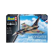 Revell Maket Uçak 1:72 Ölçek Eurofighter Typhoon Raf - Revell