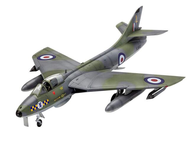 Revell Maket Uçak 1:72 Ölçek Hawker Hunter FGA.9 - 2