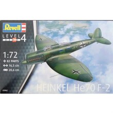 Revell Maket Uçak 1:72 Ölçek Heinkel He70F-2 - Revell