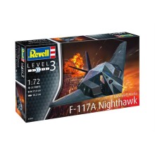 Revell Maket Uçak 1:72 Ölçek Lockheed Martin F-117A Nighthawk - Revell