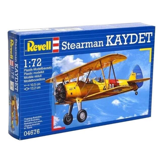 Revell Maket Uçak 1:72 Ölçek Stearman KAYDET - 1