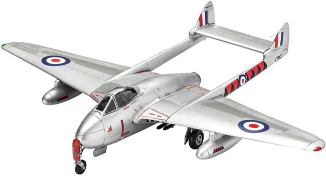 Revell Maket Uçak 1:72 Ölçek Vampire F Mk.3 Boyalı Set - 2
