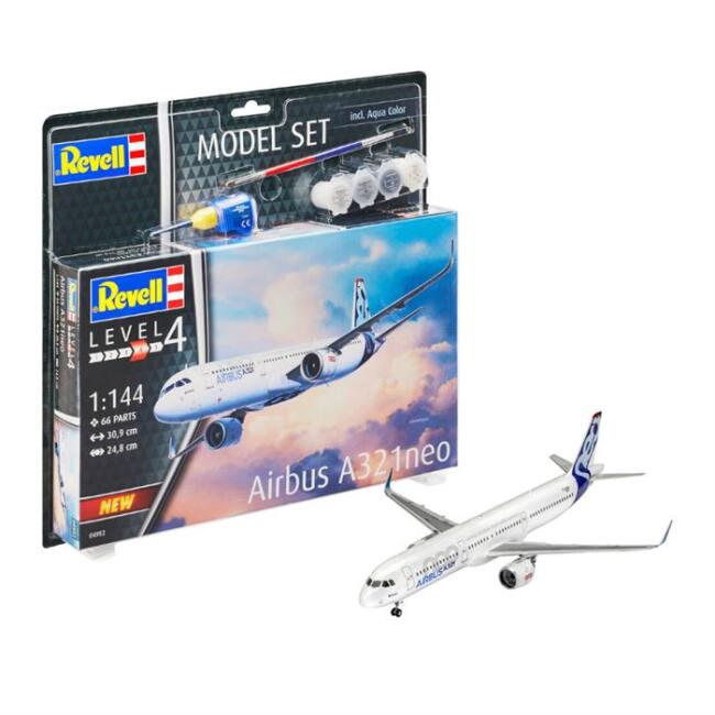 Revell Maket Uçak Boyalı Set Airbus A321 Neo N:64952 - 1