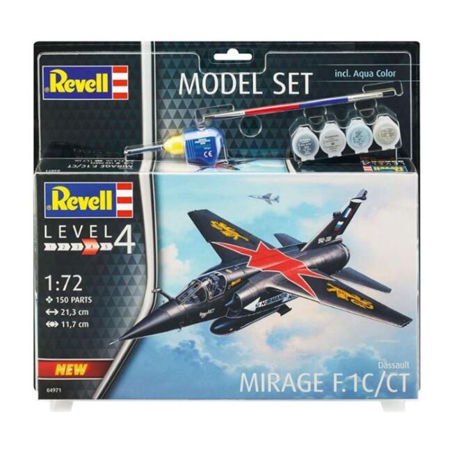 Revell Maket Uçak Boyalı Set Mirage F-1 N:64971 - 1