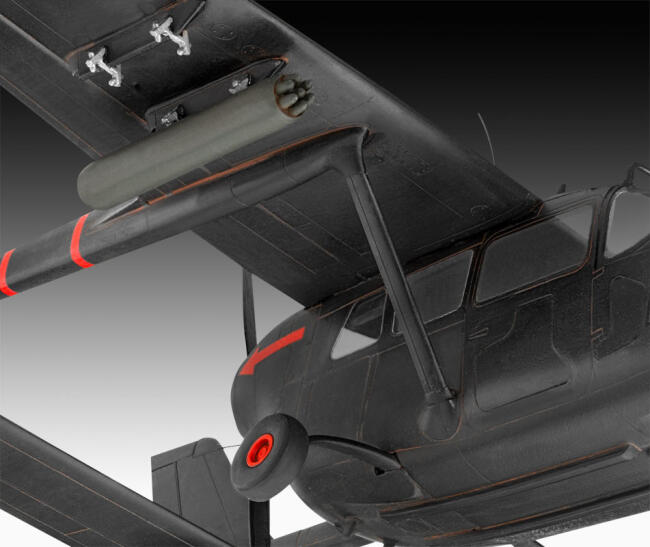 Revell Maket Uçak Boyalı Set N:63819 O-2A Skymaster - 5