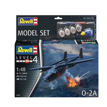 Revell Maket Uçak Boyalı Set N:63819 O-2A Skymaster - Revell