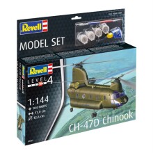 Revell Maket Uçak Boyalı Set N:63825 CH-47D Chinook - REVELL