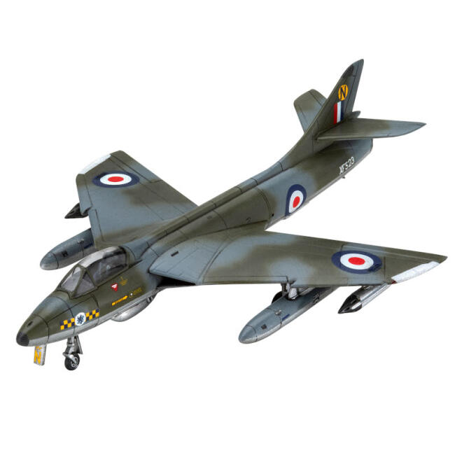 Revell Maket Uçak Boyalı Set N:63833 Hawker Hunter FGA - 2