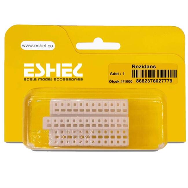 Rezidans 1:1000 Ölçek 1 adet N: - 1