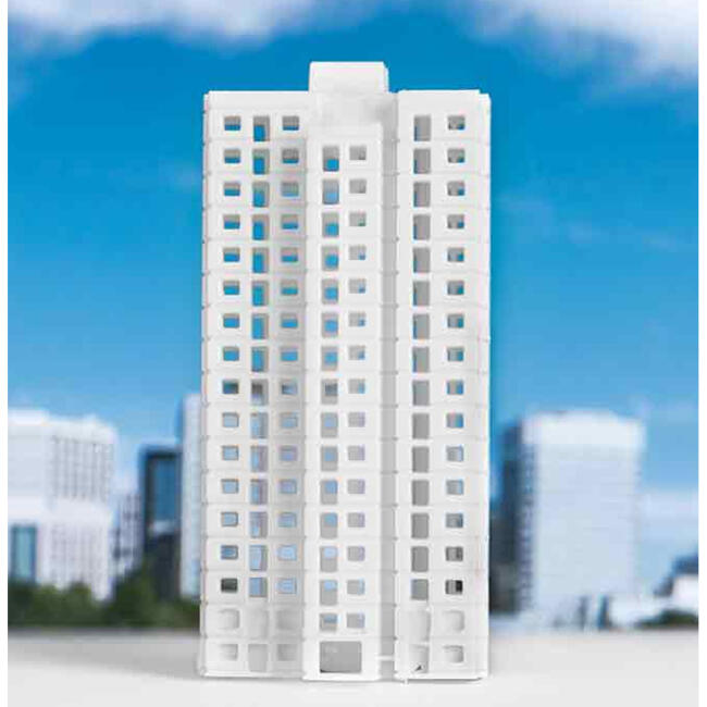 Rezidans 1:1000 Ölçek 1 adet N: - 2