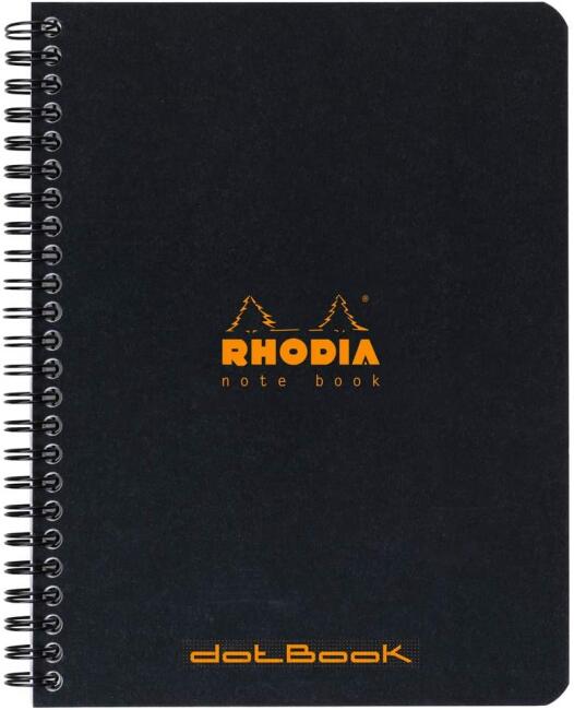 Rhodia 16x21 cm Dot Blok Spiralli Defter 80 g N:193439 - 4