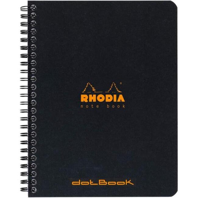 Rhodia 16x21 cm Dot Blok Spiralli Defter 80 g N:193439 - 1