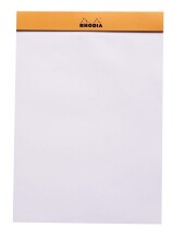 Rhodia Bloknot 148x210 mm Çizgisiz Turuncu Kapak - RHODIA (1)