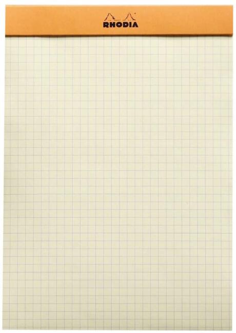 Rhodia Bloknot A5 Kareli 90 g Sarı Kağıt 70 Yaprak - 2