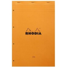 Rhodia Bloknot Çizgili Sarı Kağıt A4 - RHODIA