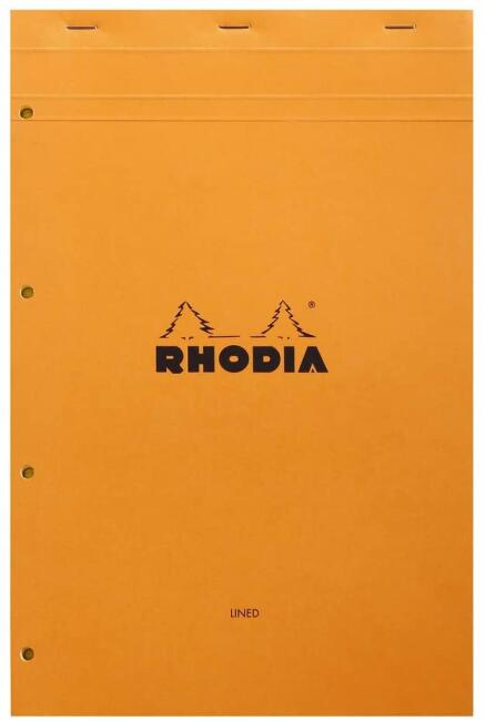 Rhodia Bloknot Çizgili Sarı Kağıt A4 - 2