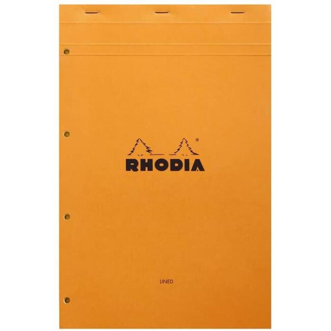 Rhodia Bloknot Çizgili Sarı Kağıt A4 - 3