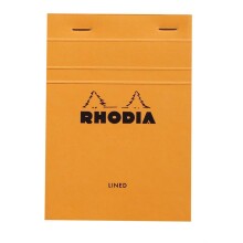 Rhodia Çizgili Not Defteri 10,5x14,8 cm 80 Yaprak - RHODIA