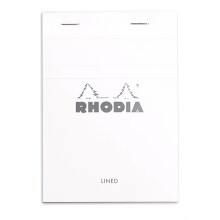 Rhodia Çizgili Not Defteri 10,5x14,8 cm 80 Yaprak - RHODIA