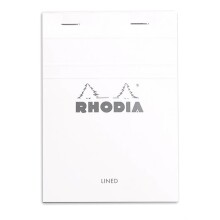 Rhodia Çizgili Not Defteri 10.5x14.8 cm 80 Yaprak - RHODIA