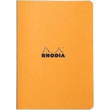 Rhodia Defter A5 Çizgili Turuncu Kapak 24 Yaprak - RHODIA