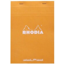 Rhodia Defter A5 Noktalı Turuncu Kapak - RHODIA