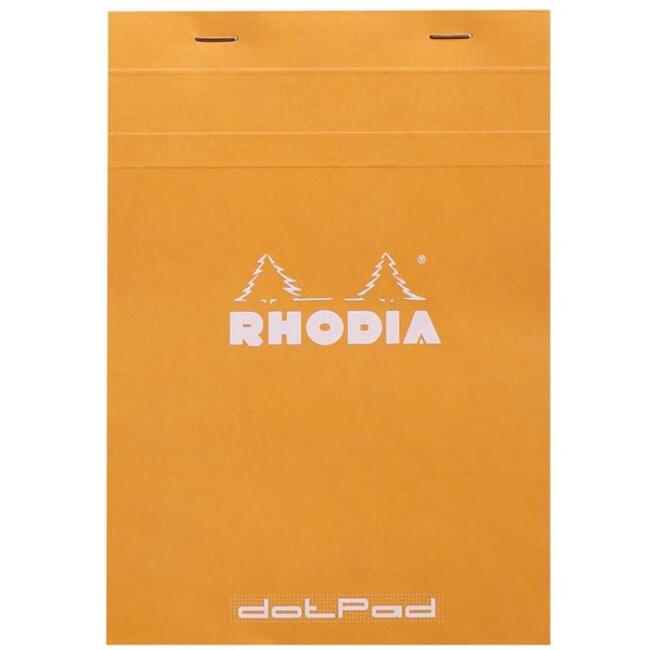 Rhodia Defter A5 Noktalı Turuncu Kapak - 1