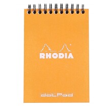 Rhodia Dot Bloknot Turuncu Kapak Spiralli A6 - RHODIA